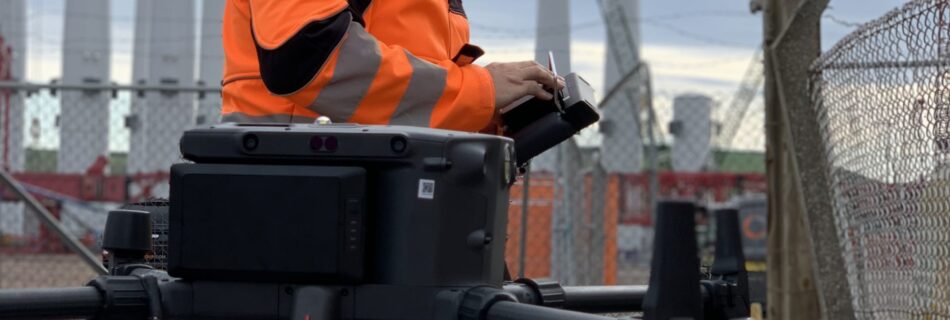 using drone for renewable energy projects